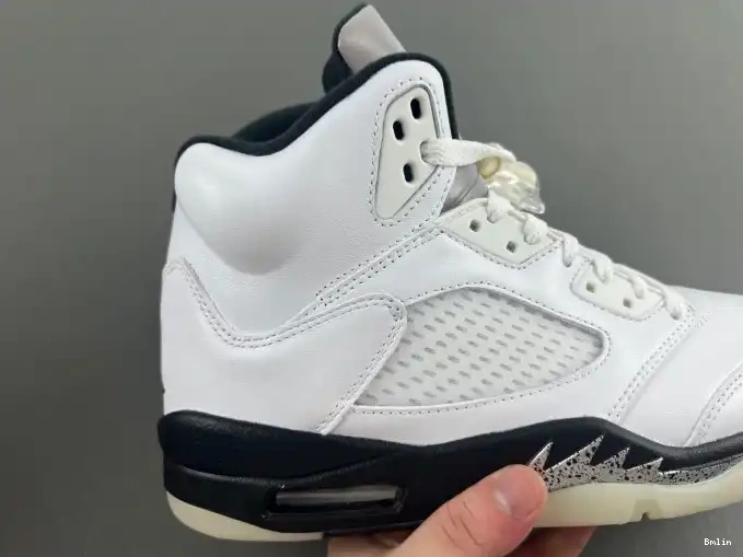 Bmlin Shoes BLACK' DD0587-110 JORDAN 'WHITE AIR RETRO 5 0610